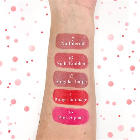 is there a dupe for ysl tatouage couture matte stain|YSL lip stain 28.